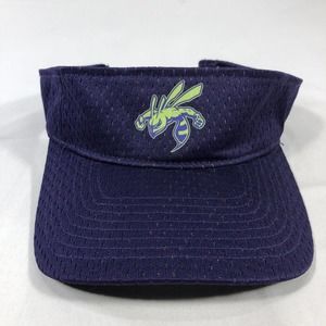 HORNET BASEBALL VISOR OUTDOOR CAP HAT PURPLE ONE SIZE FITS MOST ADJUSTABLE OSFM